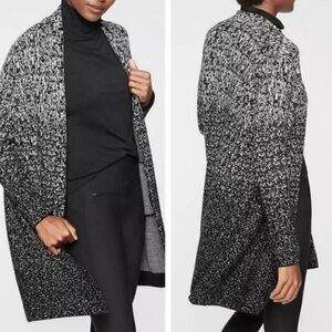 Athleta Wythe Ombré Wool Cashmere Open Cardigan Sweater Duster Coat